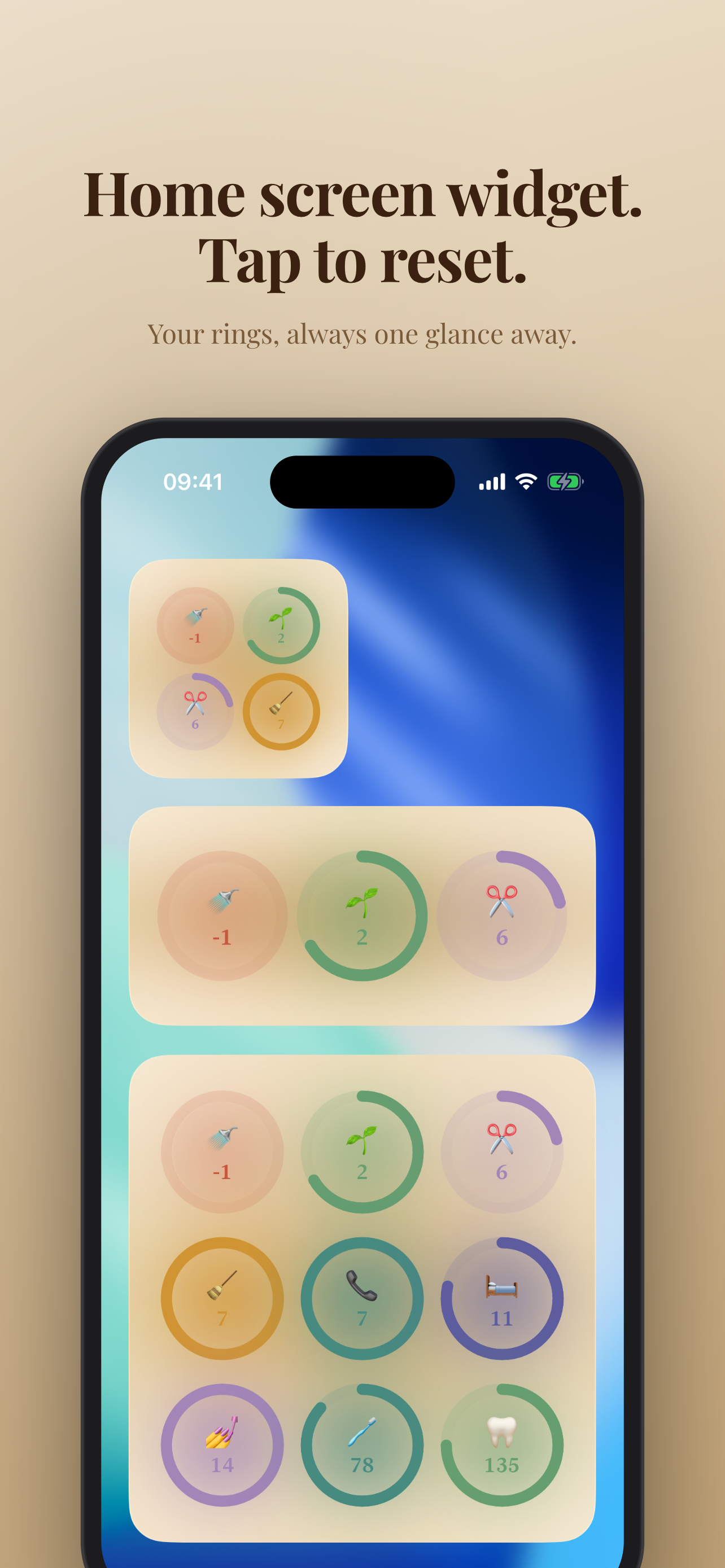 Home screen widget